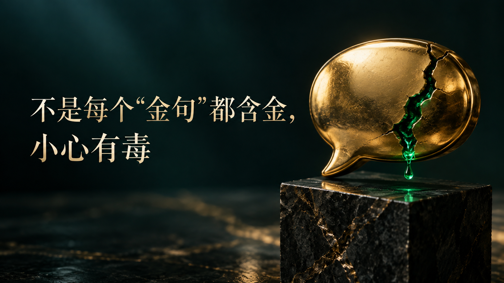 不是每个“金句”都含金，小心有毒