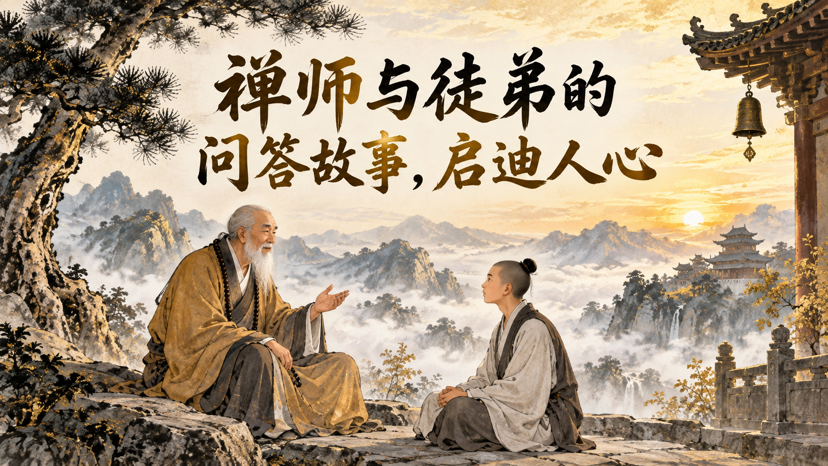 禅师与徒弟的问答故事，启迪人心